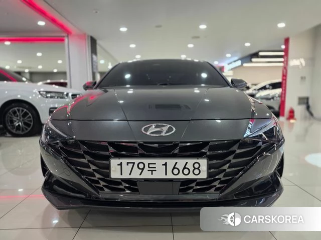 Hyundai The New Avante (CN7) 2022 Серый из Кореи