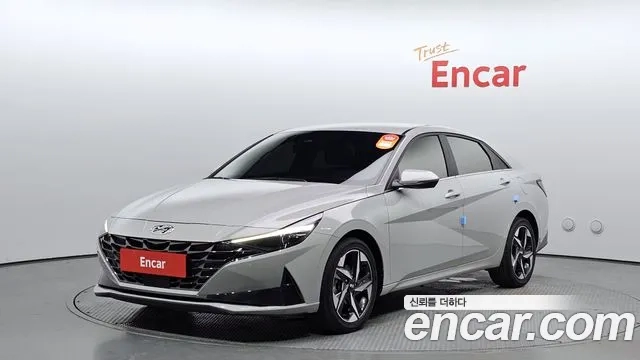 Hyundai Avante (CN7) 2023 Серый из Кореи