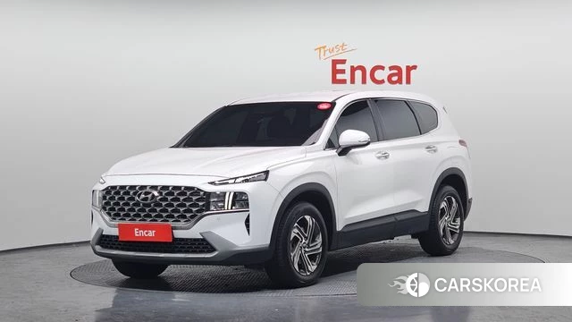 Hyundai The New Santa Fe 2022 Белый из Кореи