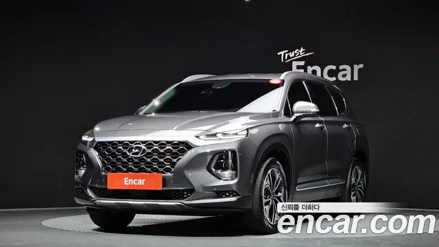 Hyundai Santa Fe TM 2019 Серый из Кореи
