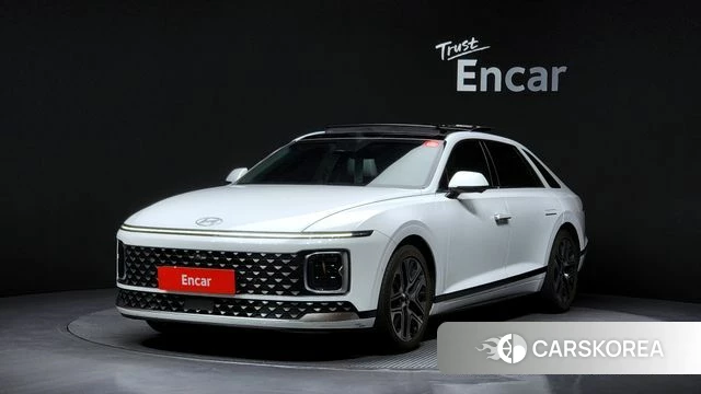 Hyundai Grandeur Hybrid (GN7) 2023 Белый из Кореи