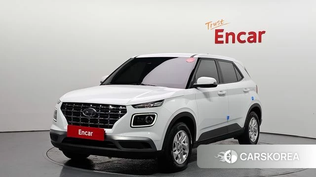 Hyundai Venue 2021 Белый из Кореи