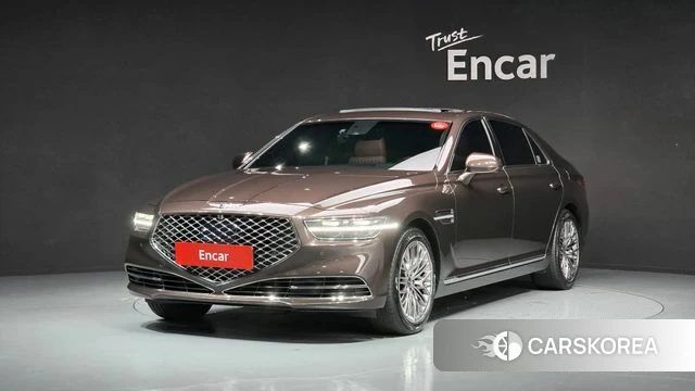 Genesis G90 2021 Коричневый из Кореи