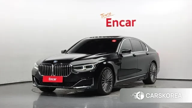 BMW 7 Series (G11) 2022 Черный из Кореи