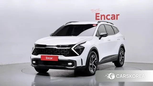 Kia Sportage 5th Generation Hybrid 2021 Белый из Кореи