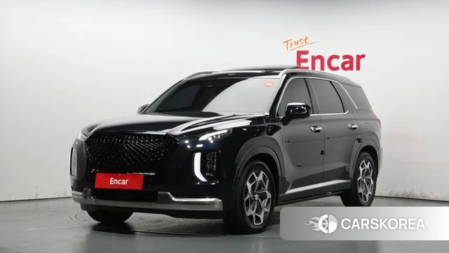 Hyundai Palisade 2021 Синий из Кореи