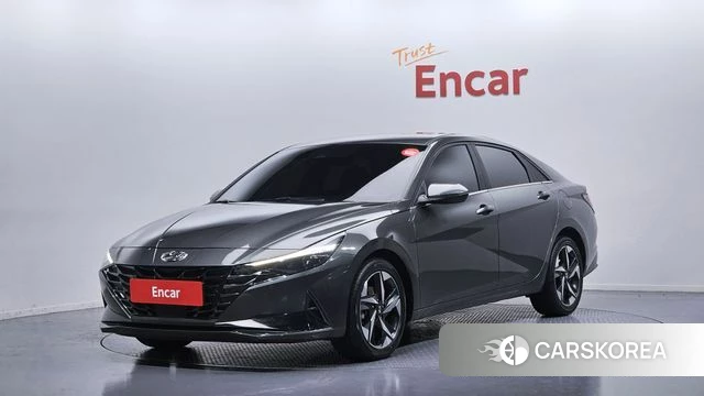Hyundai Avante (CN7) 2021 Серый из Кореи