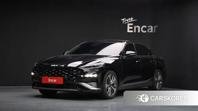 Kia K8 Hybrid 2021 Черный из Кореи