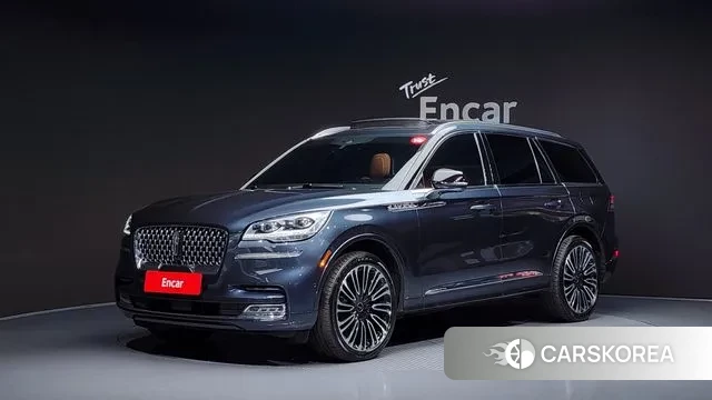 Lincoln Aviator 2nd generation 2023 Синий из Кореи