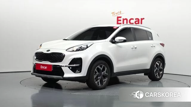 Kia Sportage The Bold 2021 Белый из Кореи
