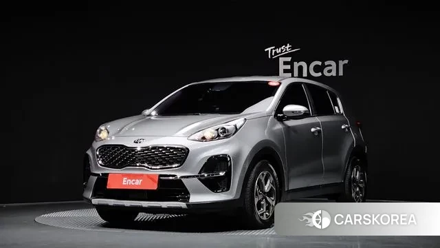 Kia Sportage The Bold 2019 Серебристо-серый из Кореи