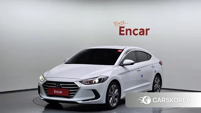 Hyundai Avante AD 2018 Белый из Кореи
