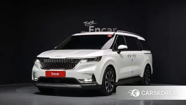 Kia Carnival 4th generation 2023 Белый из Кореи