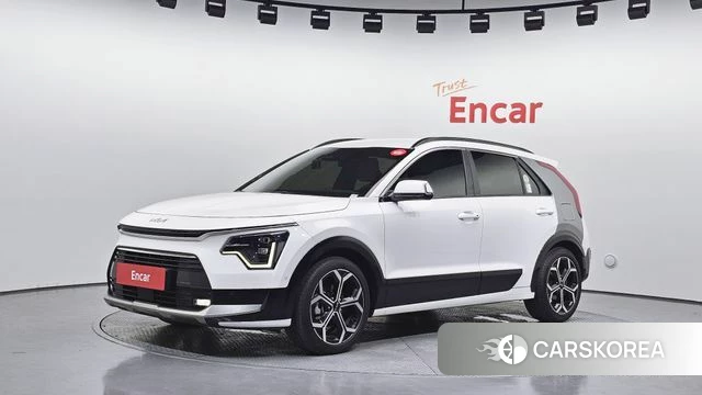 Kia Di Ol Nu Niro 2022 Белый из Кореи