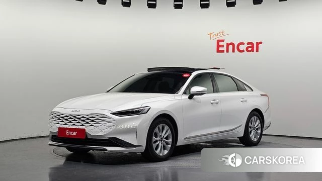 Kia K8 2021 Белый из Кореи