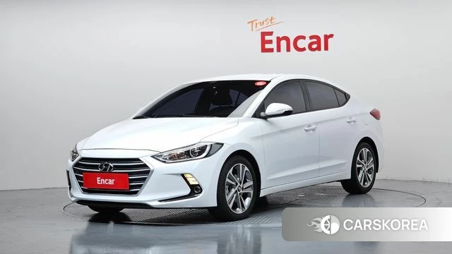 Hyundai Avante AD 2018 Белый из Кореи