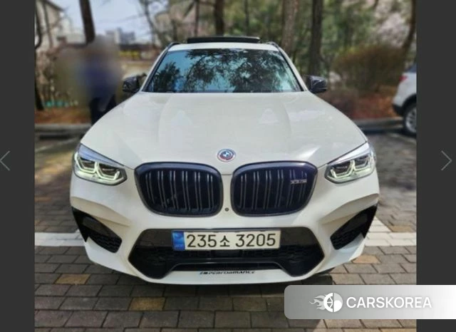 BMW X3 (G01) 2021 Белый из Кореи