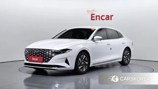 Hyundai The New Grandeur IG Hybrid 2022 Белый из Кореи