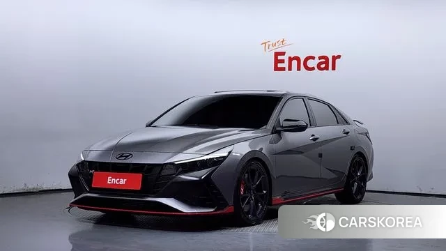 Hyundai Avante (CN7) 2022 Серый из Кореи