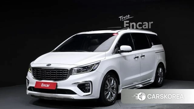 Kia The New Carnival 2019 Белый из Кореи