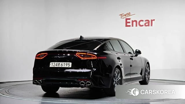 Kia Stinger 2020 Черный из Кореи