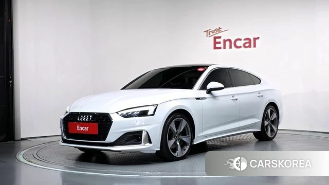 Audi A5 (F5) 2021 Белый из Кореи
