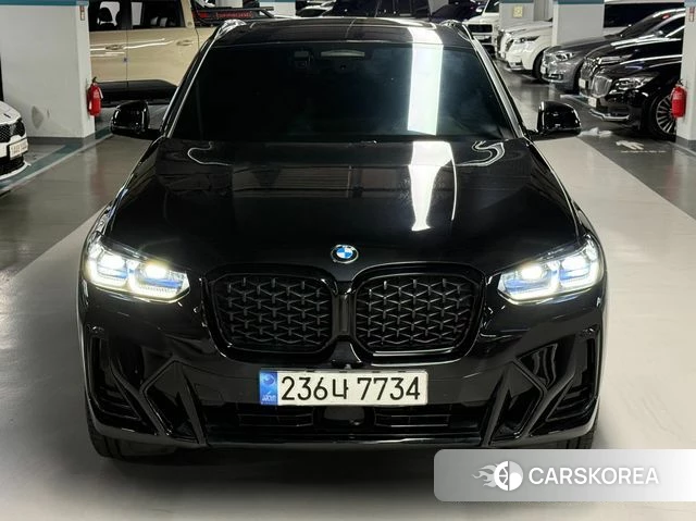 BMW X4 (G02) 2022 Черный из Кореи