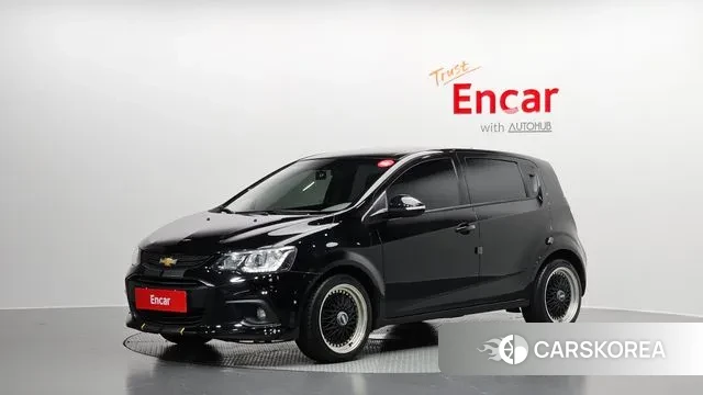 Chevrolet (GM Daewoo) The New Aveo Hatchback 2018 Черный из Кореи