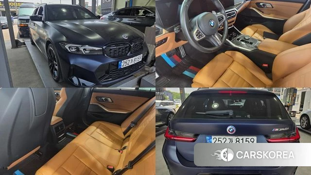 BMW 3 Series (G20) 2022 Синий из Кореи