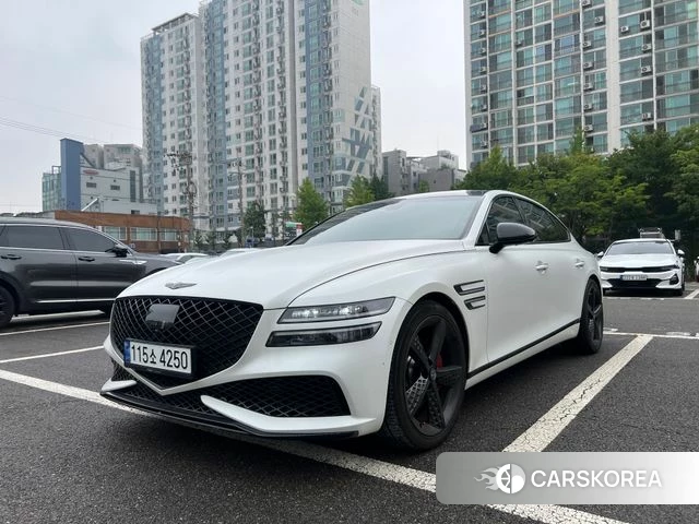 Genesis G80 (RG3) 2022 Белый из Кореи