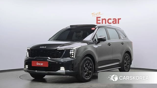 Kia The New Sorento 4th Generation 2024 Серый из Кореи