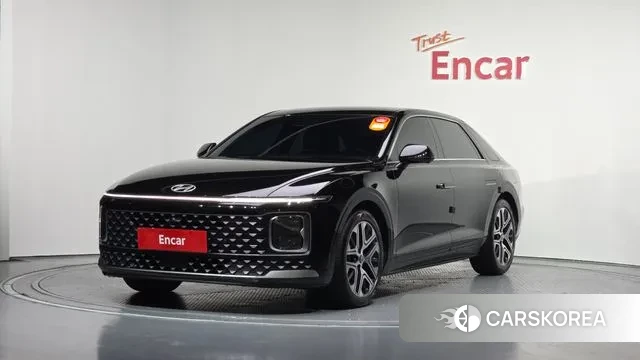 Hyundai Grandeur (GN7) 2023 Черный из Кореи