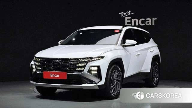 Hyundai The New Tucson Hybrid (NX4) 2025 Белый из Кореи
