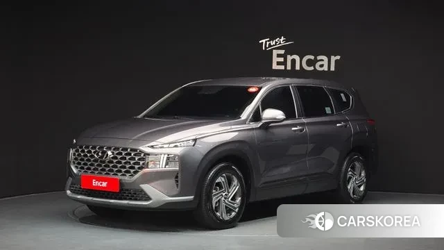 Hyundai The New Santa Fe 2022 Серый из Кореи