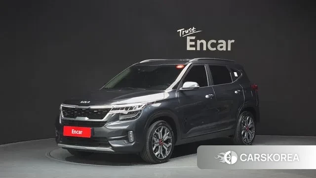 Kia Seltos 2021 Серый из Кореи