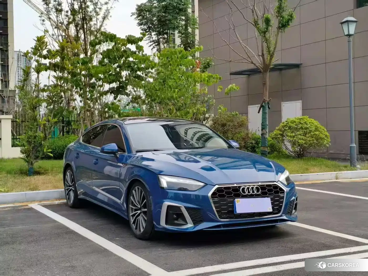 Audi A5 2023 Синий из Китая