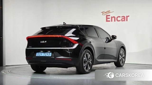Kia EV6 2022 Черный из Кореи
