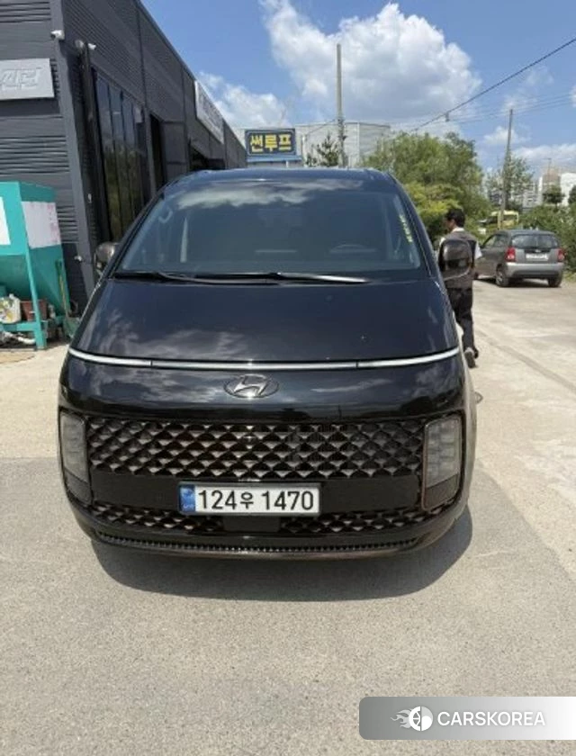 Hyundai Staria 2021 Черный из Кореи