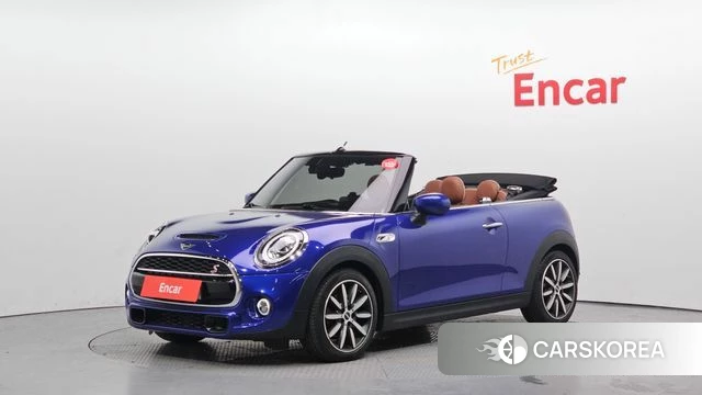 Mini Cooper S Convertible 2020 Синий из Кореи