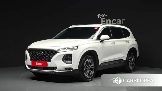 Hyundai Santa Fe TM 2018 Белый из Кореи