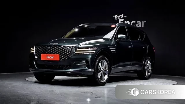 Genesis GV80 2021 Темно-зеленый из Кореи