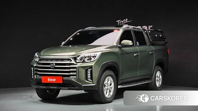 Ssangyong The New Rexton Sport 2022 Зеленый из Кореи