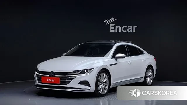 Volkswagen Arteon 2022 Белый из Кореи