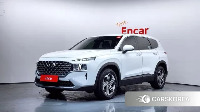 Hyundai The New Santa Fe 2021 Белый из Кореи