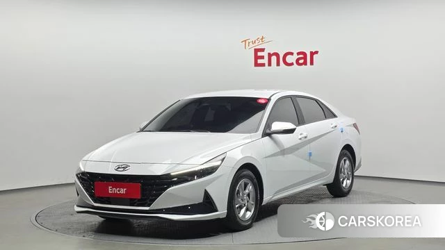 Hyundai Avante (CN7) 2020 Белый из Кореи