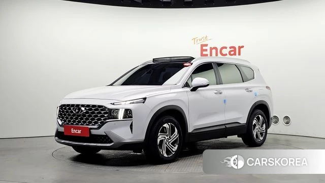 Hyundai The New Santa Fe 2021 Белый из Кореи