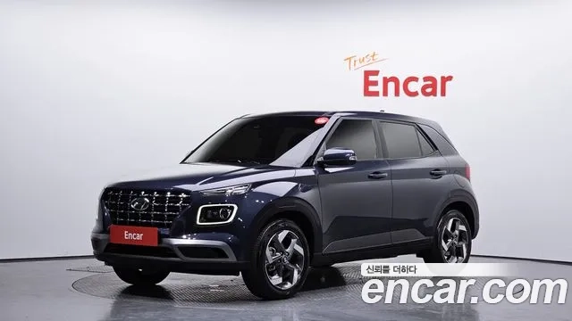 Hyundai Venue 2021 Синий из Кореи