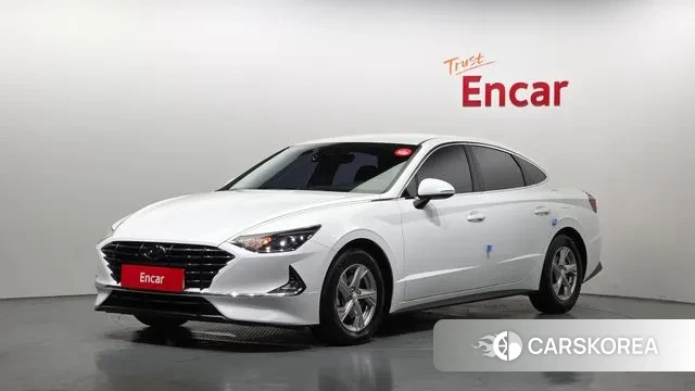 Hyundai Sonata (DN8) 2021 Белый из Кореи