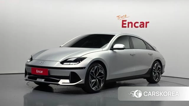 Hyundai Ionic 6 2023 Серебристо-серый из Кореи
