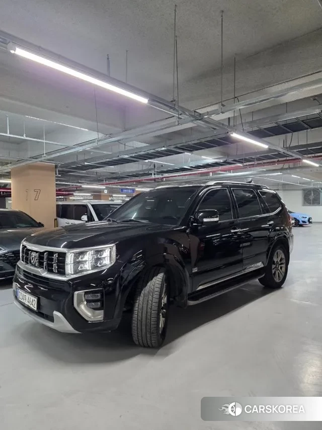 Kia Mohave Master 2021 Черный из Кореи